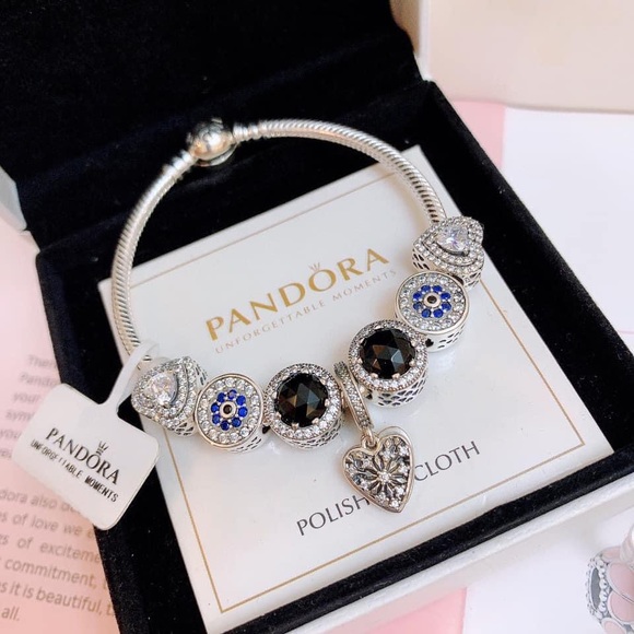 Pandora bracelets and charms